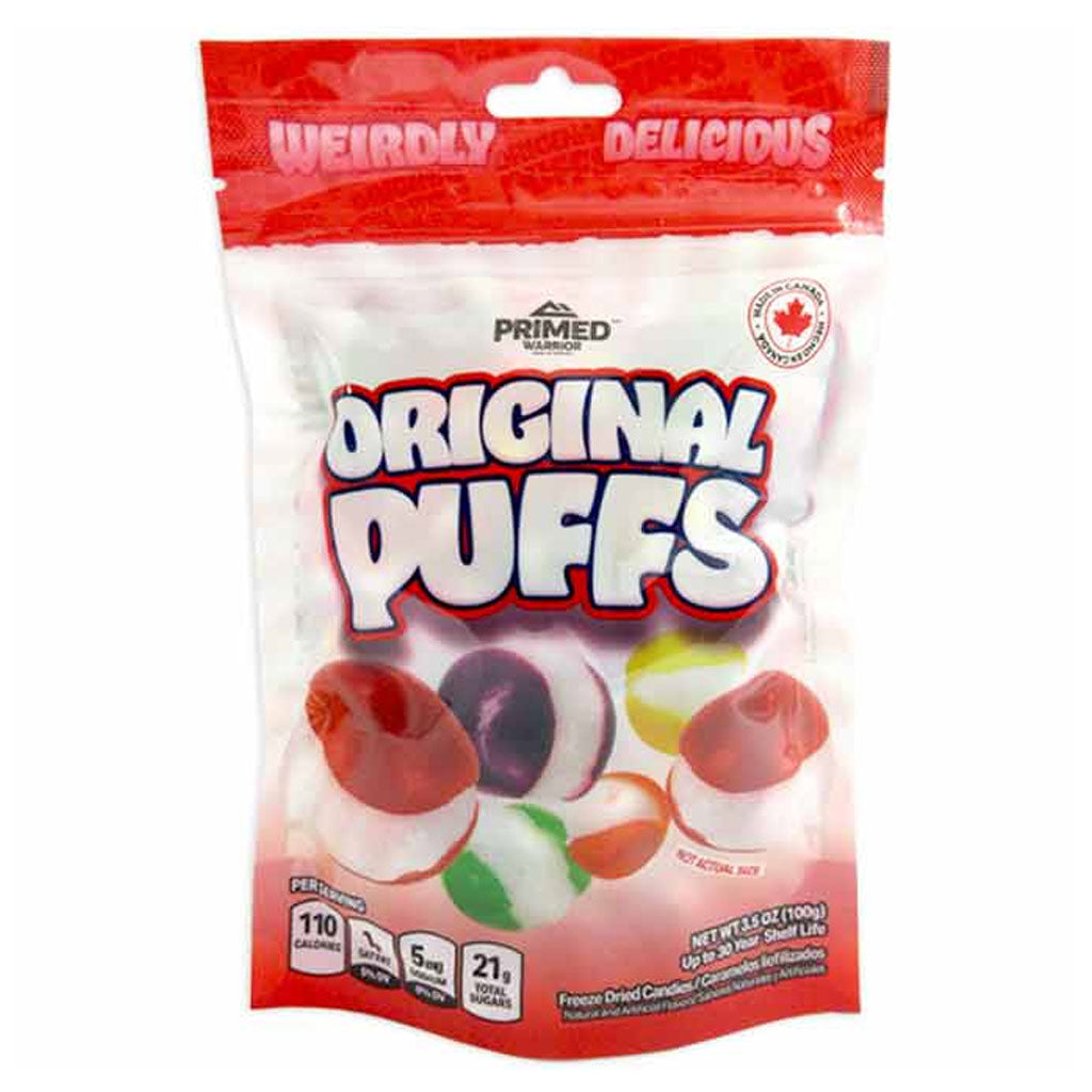 Freeze Dried Original Puffs Confection - Nibblers Popcorn Company