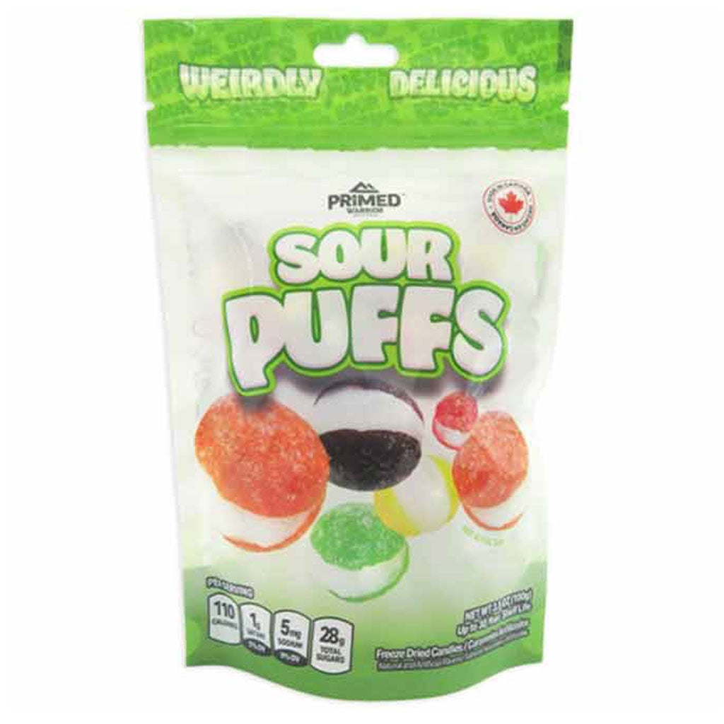 Freeze Dried Sour Puffs Confection - Nibblers Popcorn Company