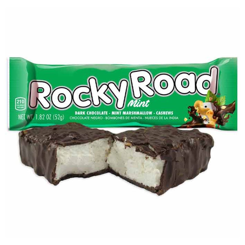 Rocky Road Mint Bar Confection - Nibblers Popcorn Company