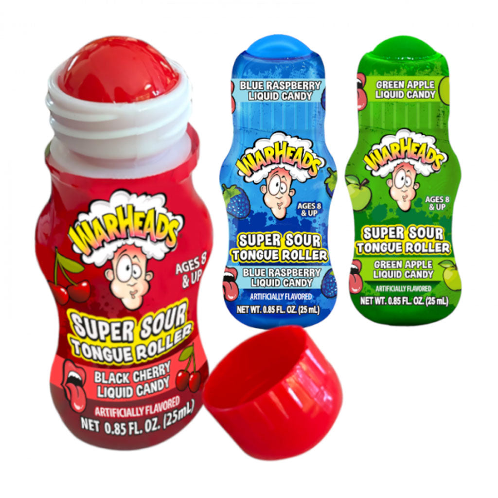 Warheads Super Sour Tongue Roller Confection - Nibblers Popcorn Company