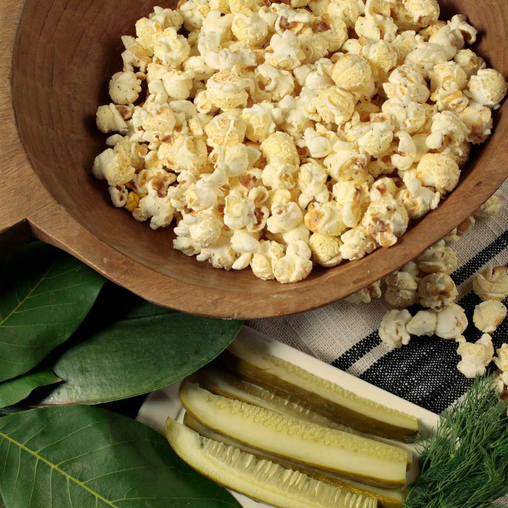 Dill Pickle Popcorn - Nibblers Popcorn Company
