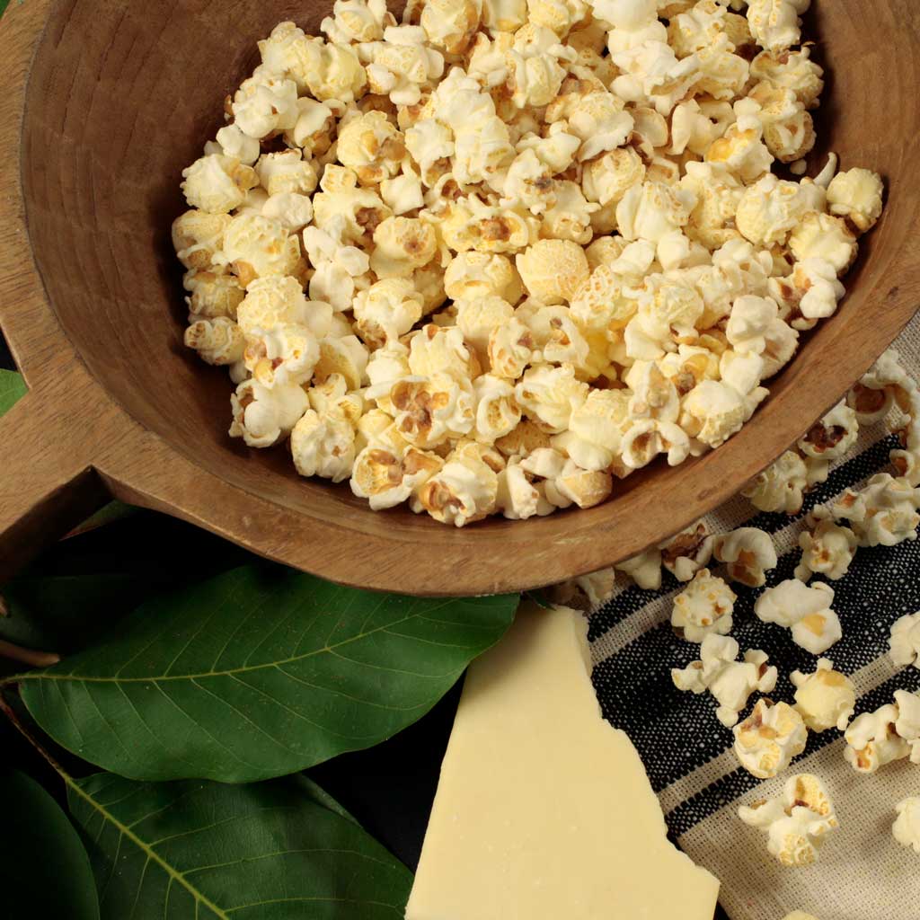 White Cheddar Popcorn - Nibblers Popcorn Company