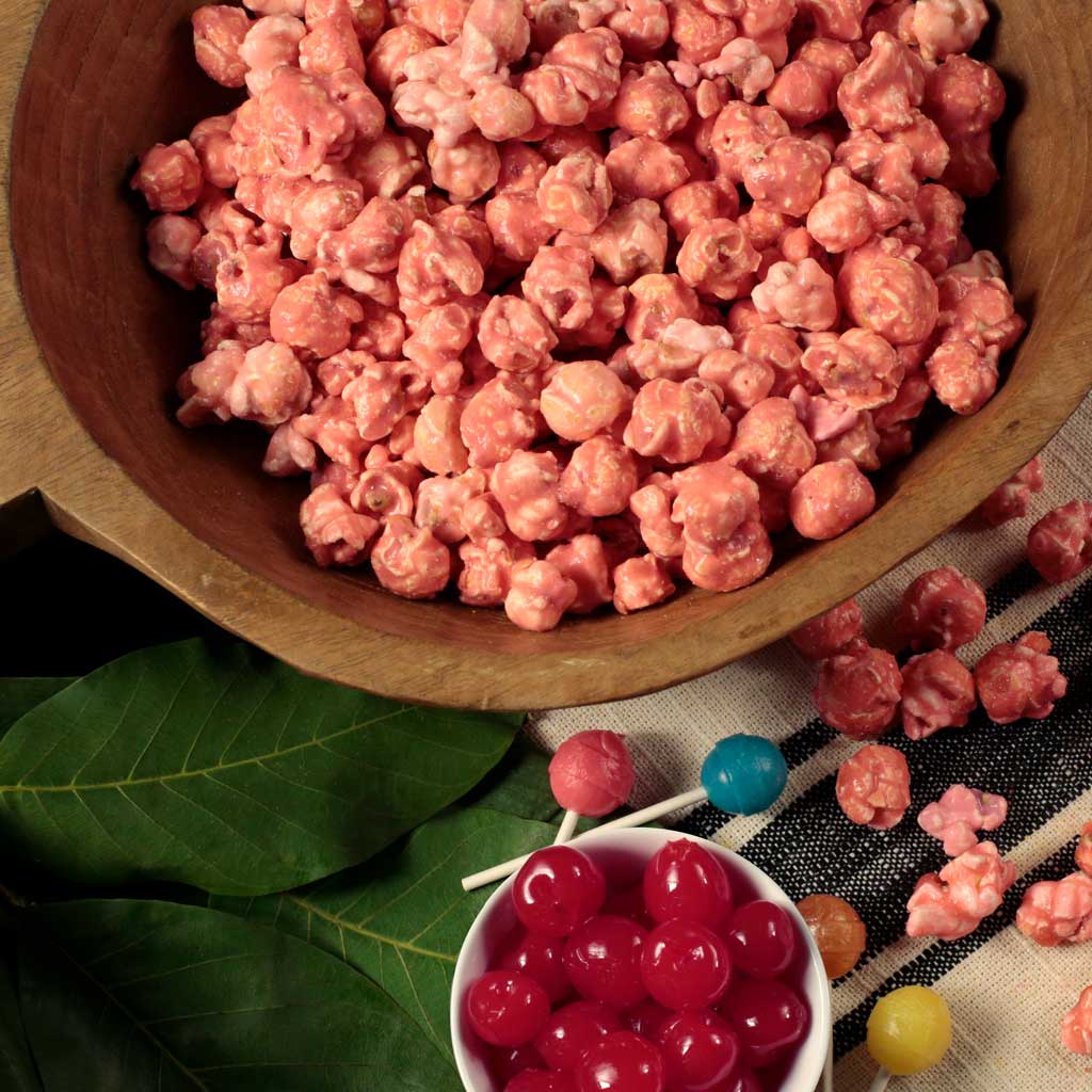 Churlish Cherry Popcorn - Nibblers Popcorn Company