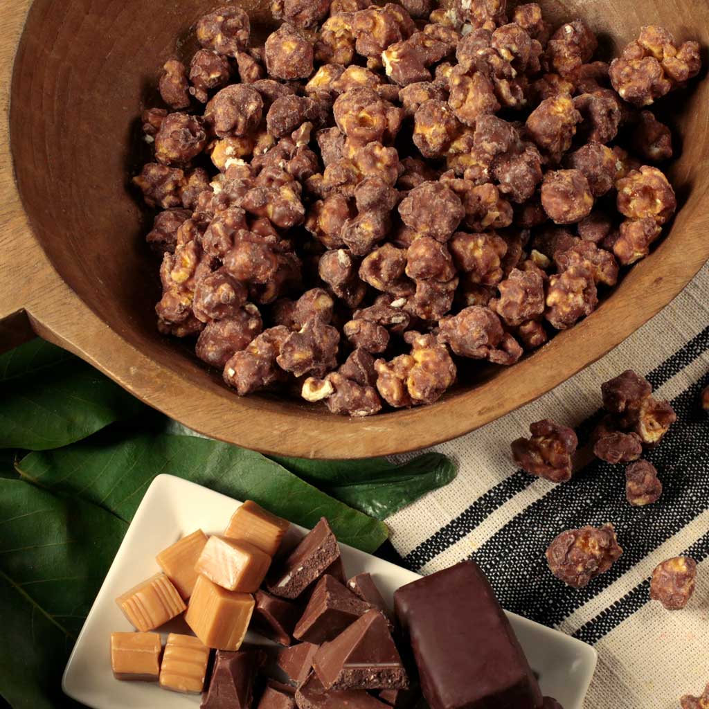 Milk Chocolate Popcorn - Nibblers Popcorn Company