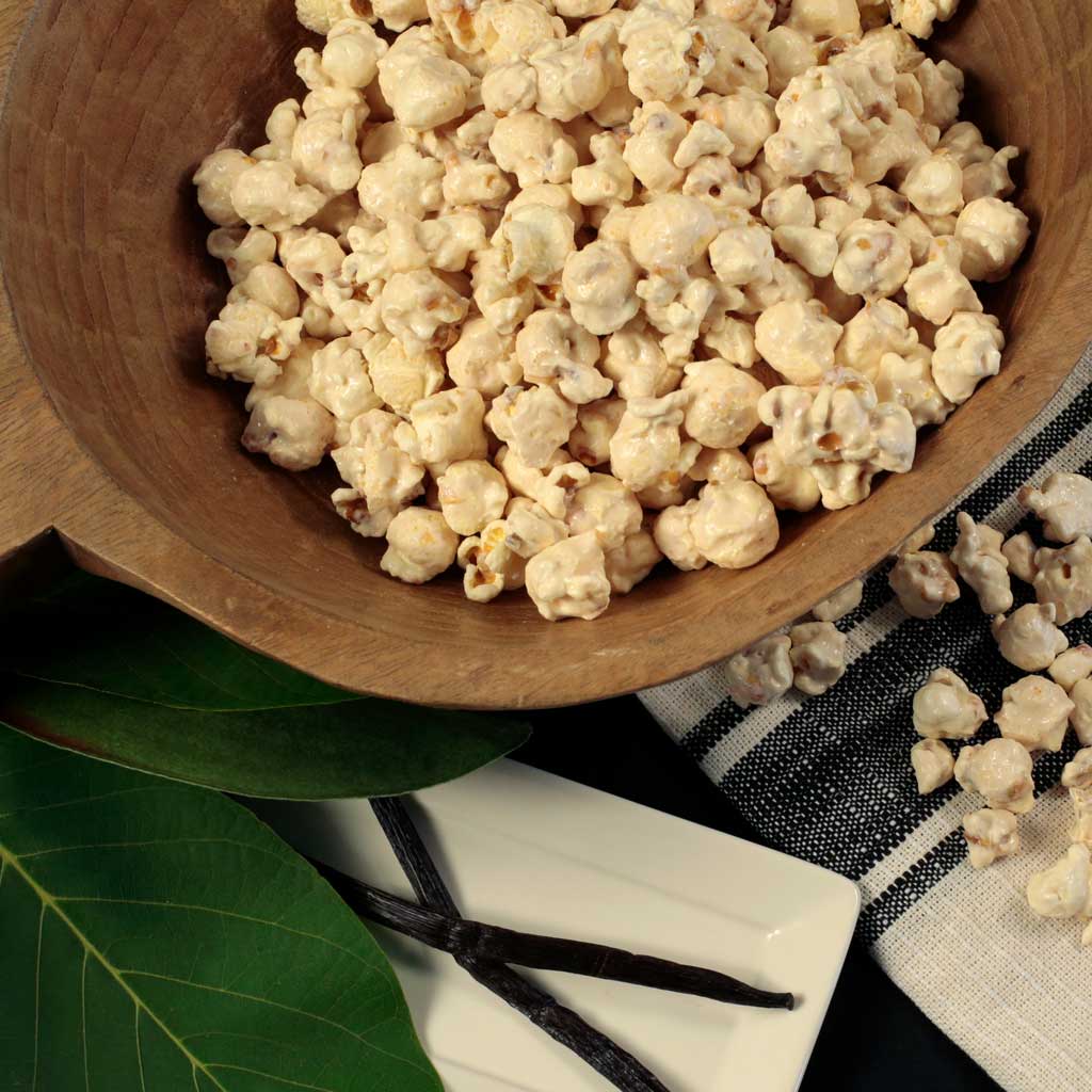 Vanilla Popcorn - Nibblers Popcorn Company