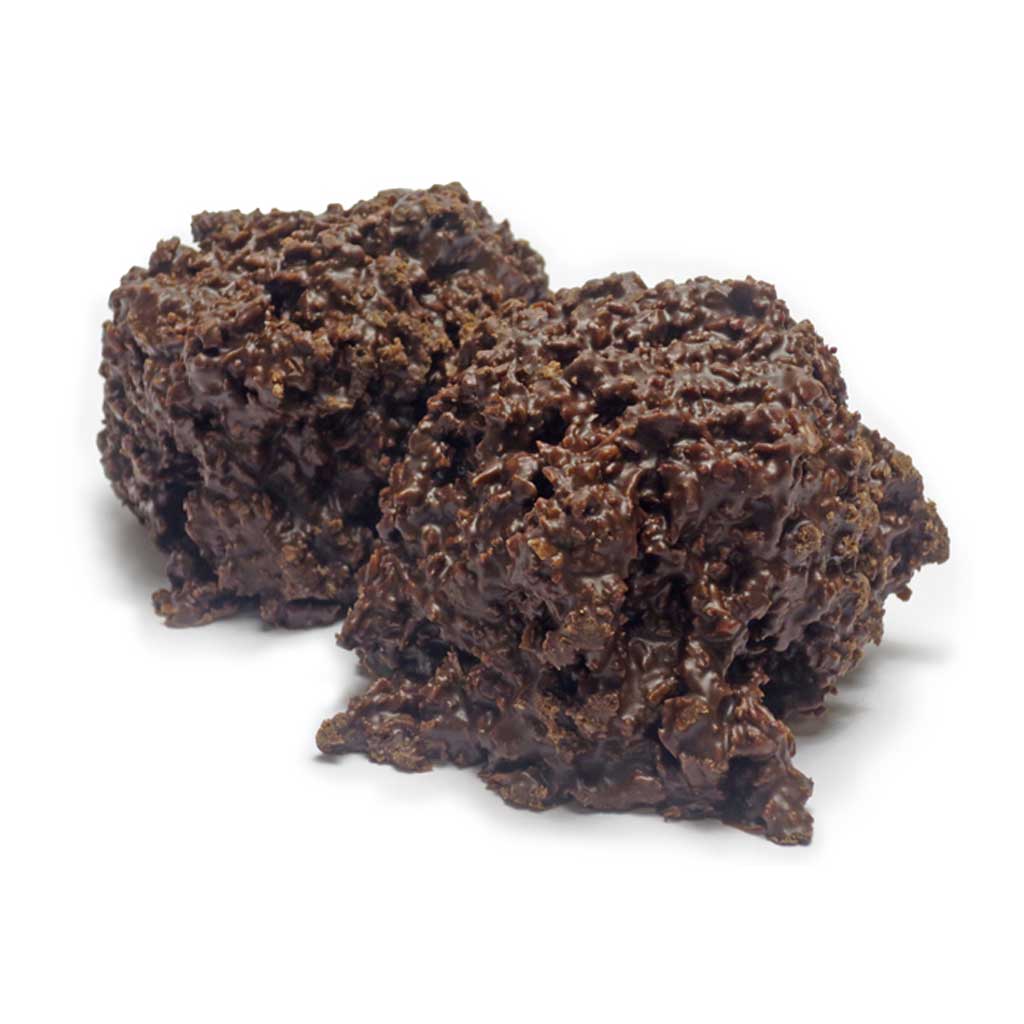 Dark Chocolate Coconut Haystacks Confection - Nibblers Popcorn Company