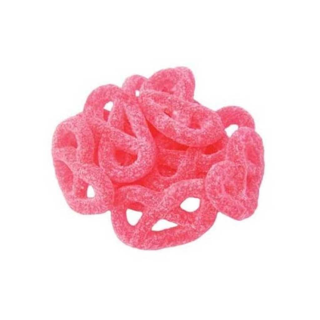 Gummy Raspberry Jelly Pretzels Confection - Nibblers Popcorn Company