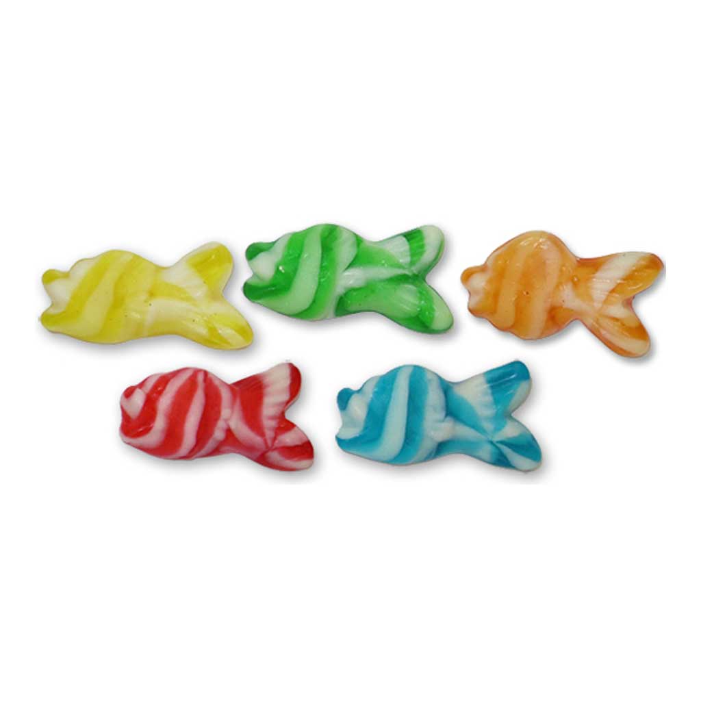 Gummy Swirly Fish Confection - Nibblers Popcorn Company