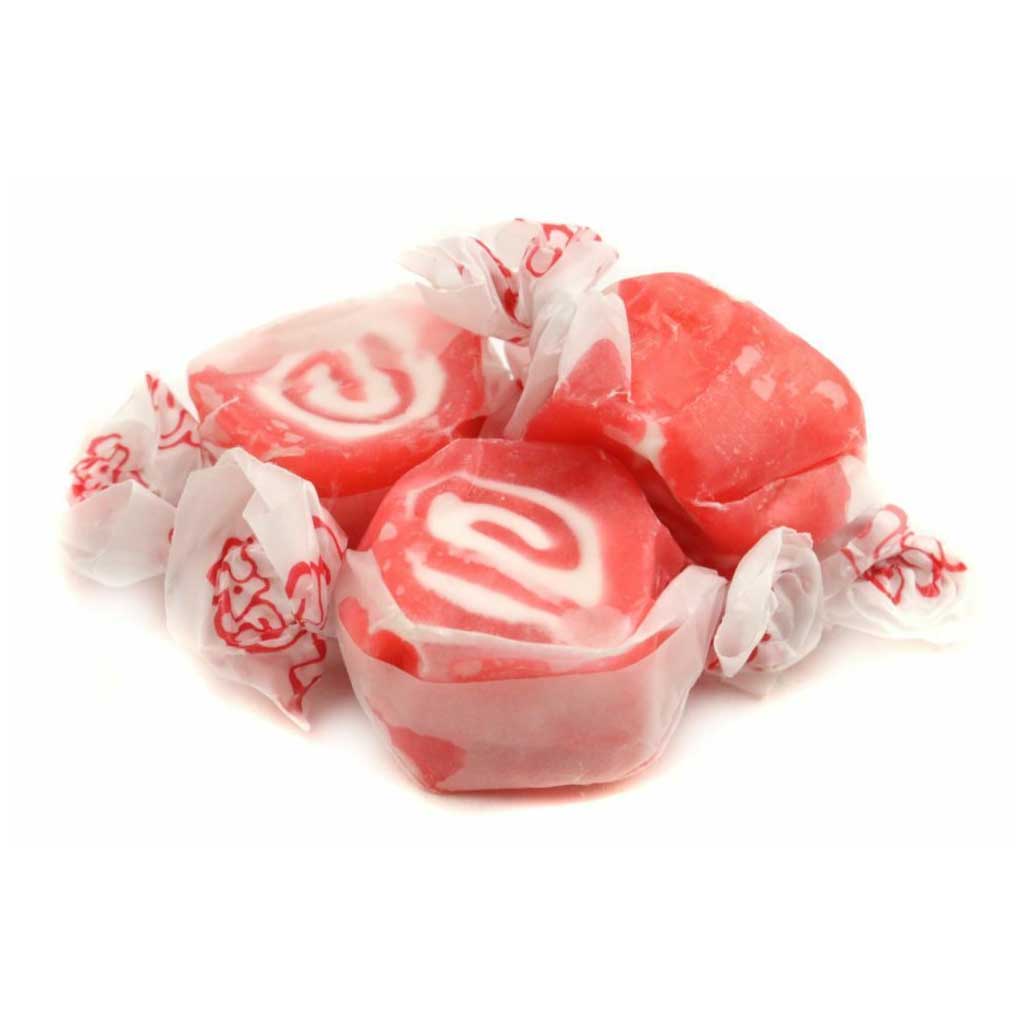 Taffy - Red Licorice Swirl Confection - Nibblers Popcorn Company