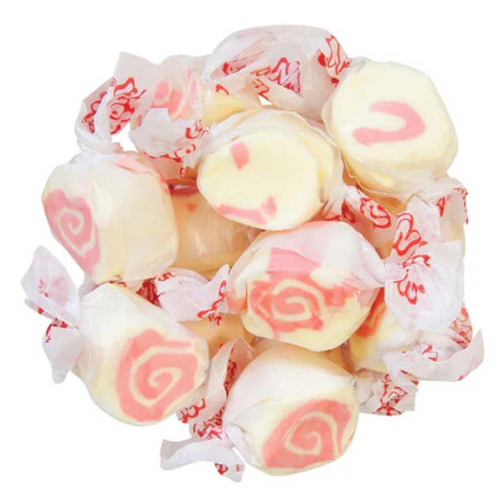 Taffy - Strawberry Cheesecake Confection - Nibblers Popcorn Company