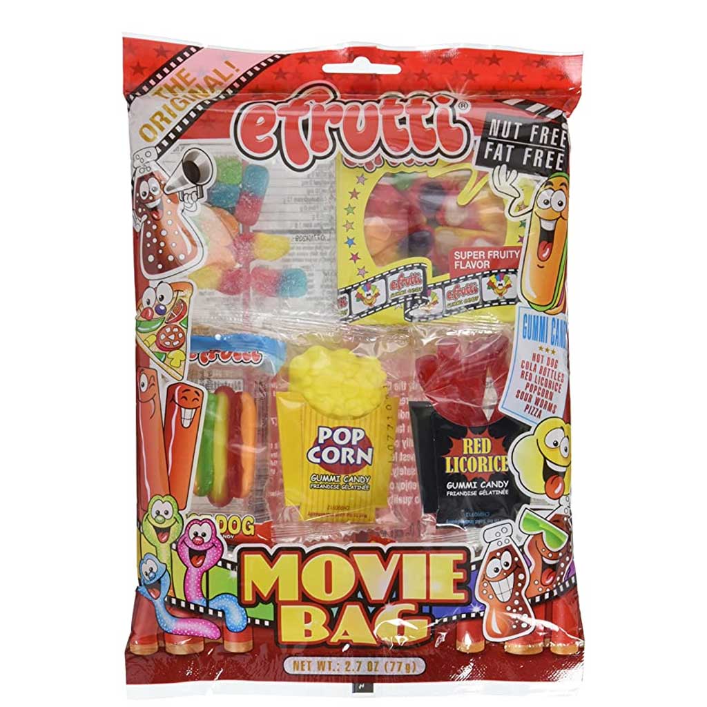 efrutti Gummi Movie Bag Confection - Nibblers Popcorn Company