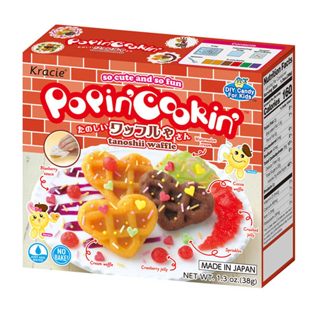 Kracie Popin Cookin - Waffles Confection - Nibblers Popcorn Company