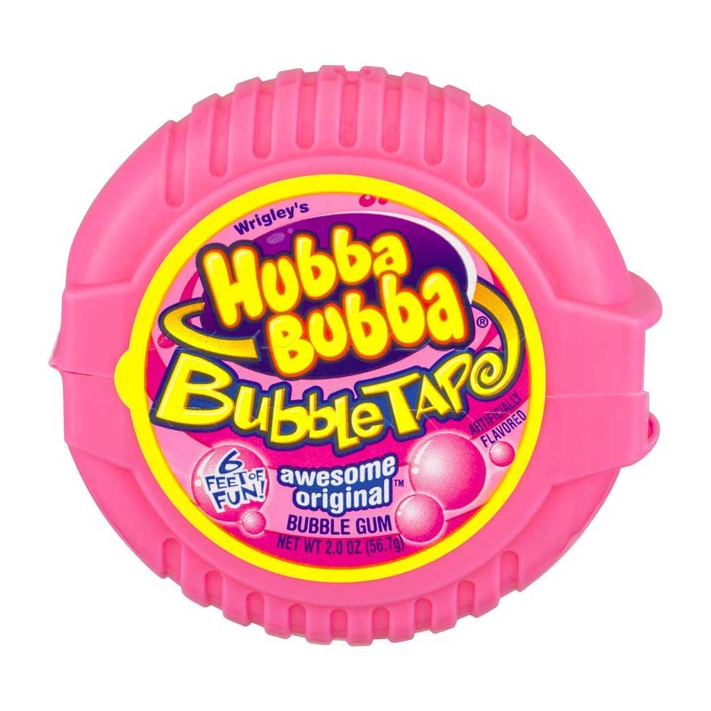 Hubba Bubba Bubble Tape - Awesome Original Confection - Nibblers Popcorn Company