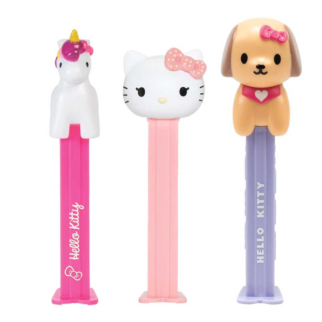 Pez Dispensers - Hello Kitty Confection - Nibblers Popcorn Company