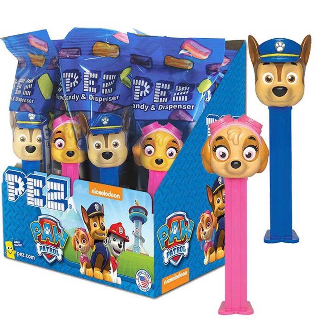 Pez Dispensers - Paw Patrol Confection - Nibblers Popcorn Company