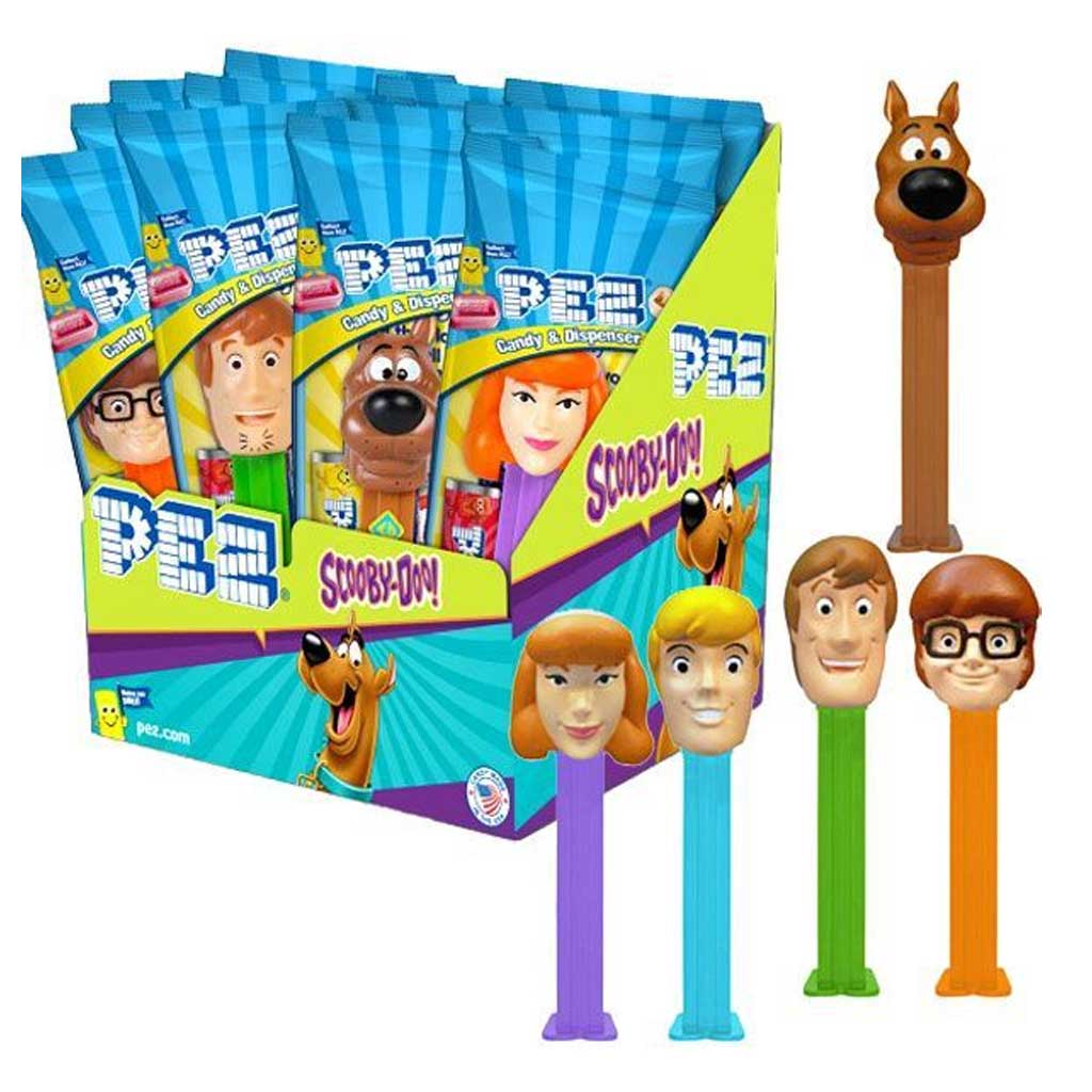 Pez Dispensers - Scooby-Doo Confection - Nibblers Popcorn Company