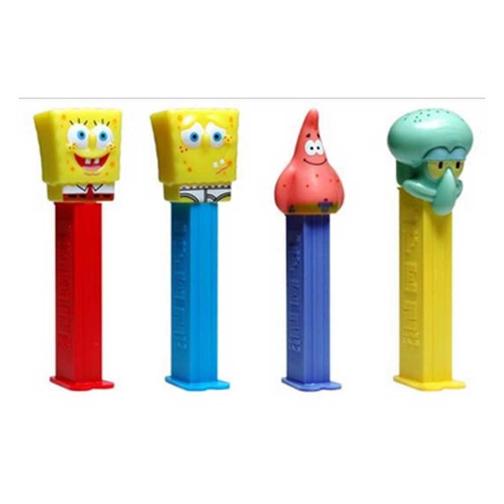 Pez Dispensers - SpongeBob SquarePants Confection - Nibblers Popcorn Company