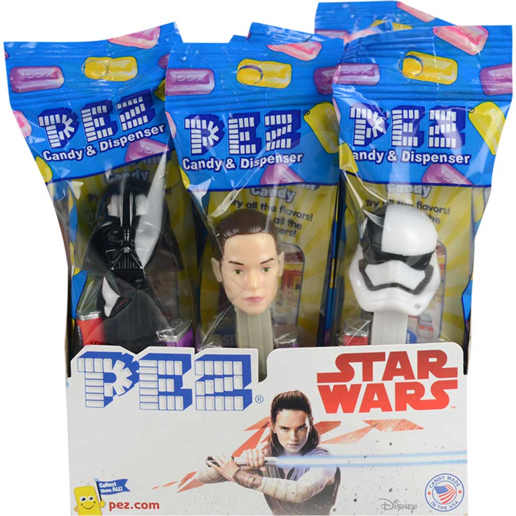 Pez Dispensers - Star Wars Confection - Nibblers Popcorn Company