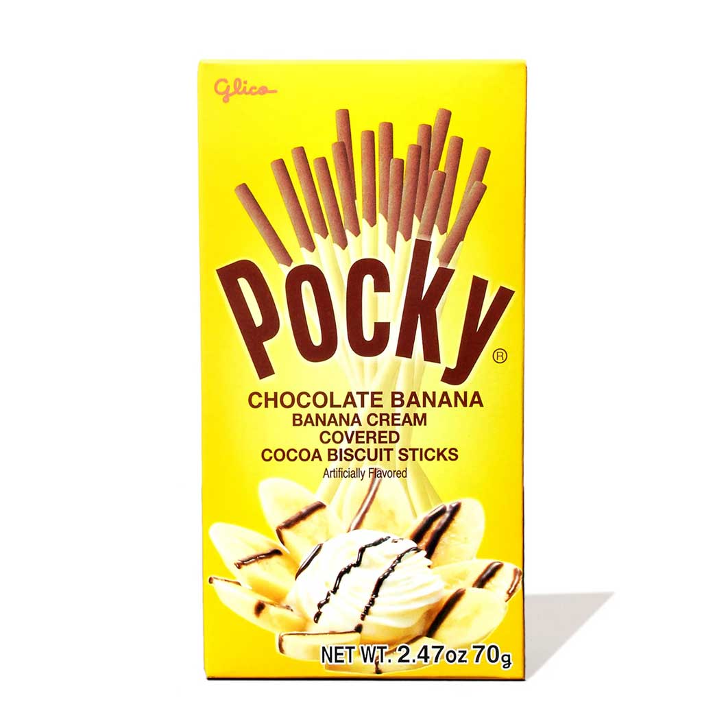 Pocky - Banana Cream Confection - Nibblers Popcorn Company