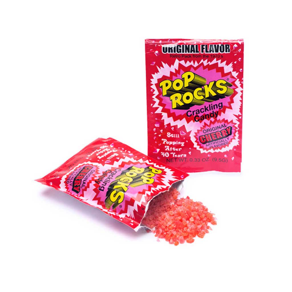 Pop Rocks - Cherry Confection - Nibblers Popcorn Company