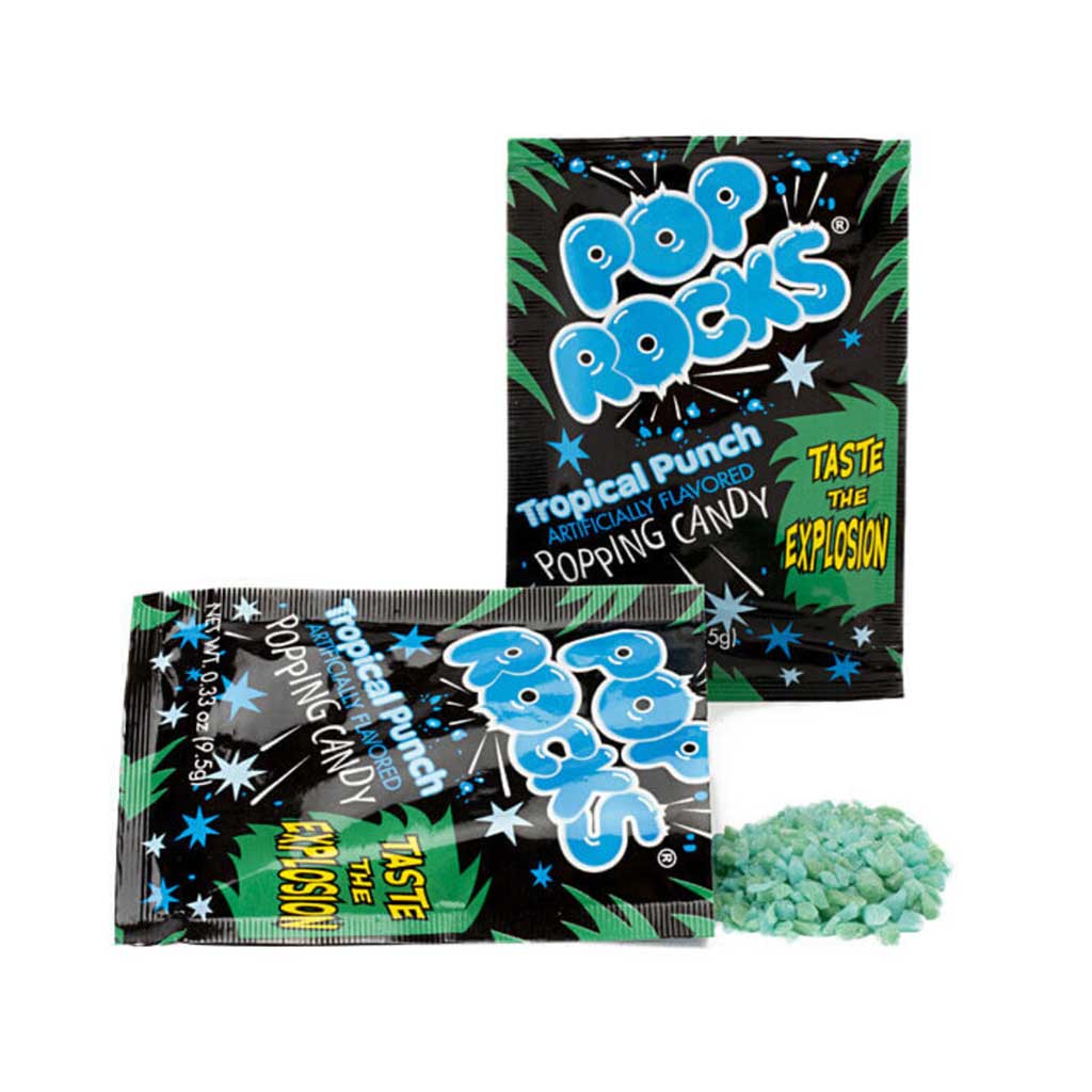 Pop Rocks - Tropical Punch Confection - Nibblers Popcorn Company