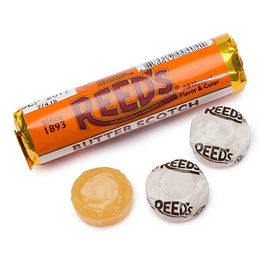 Reeds Candy - Butterscotch Confection - Nibblers Popcorn Company