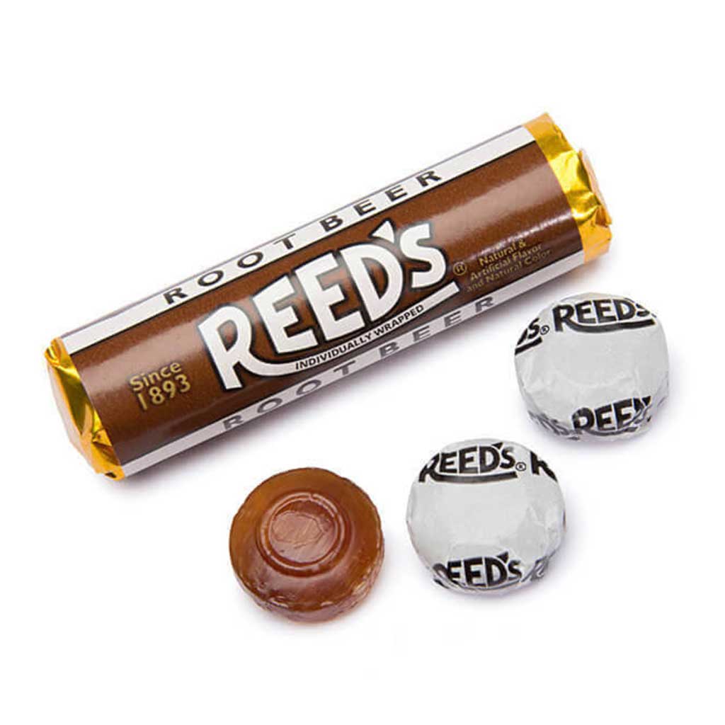 Reeds Candy - Root Beer Confection - Nibblers Popcorn Company