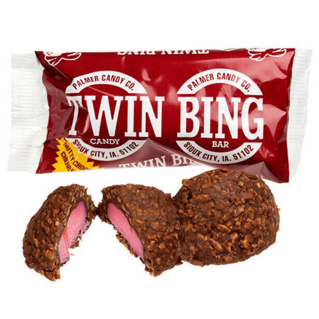 Twin Bing Bar Confection - Nibblers Popcorn Company