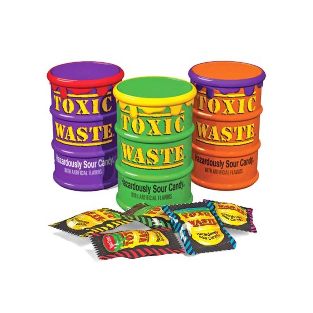 Toxic Waste Drums - Assorted Confection - Nibblers Popcorn Company