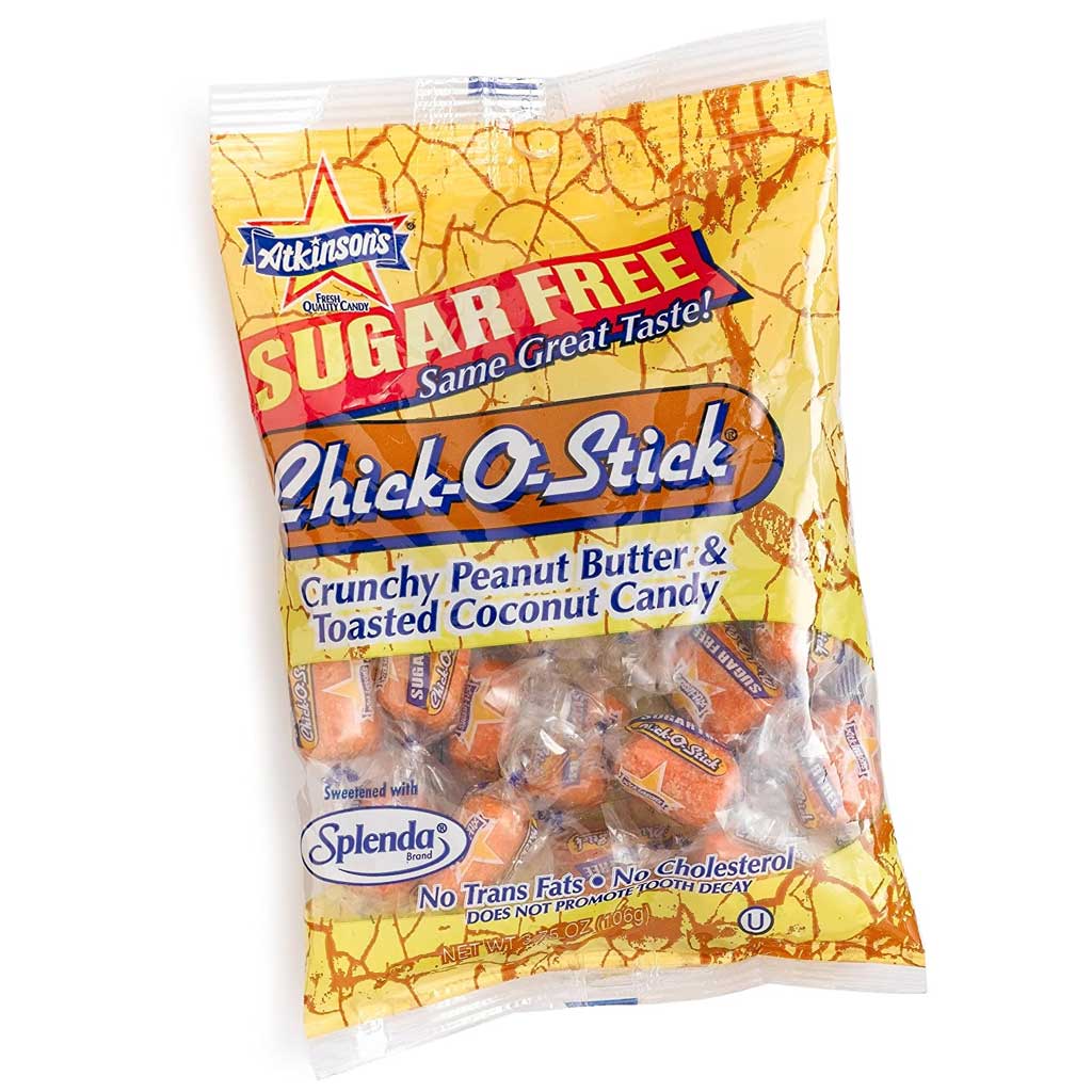 Chick-O-Sticks Sugar Free Confection - Nibblers Popcorn Company
