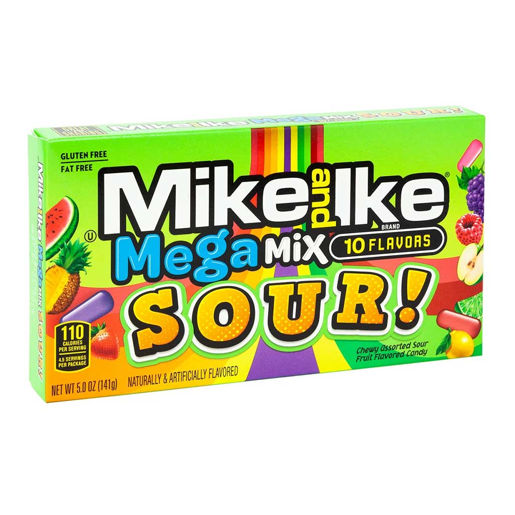 Mike & Ike Sour Mega Mix Theaterbox