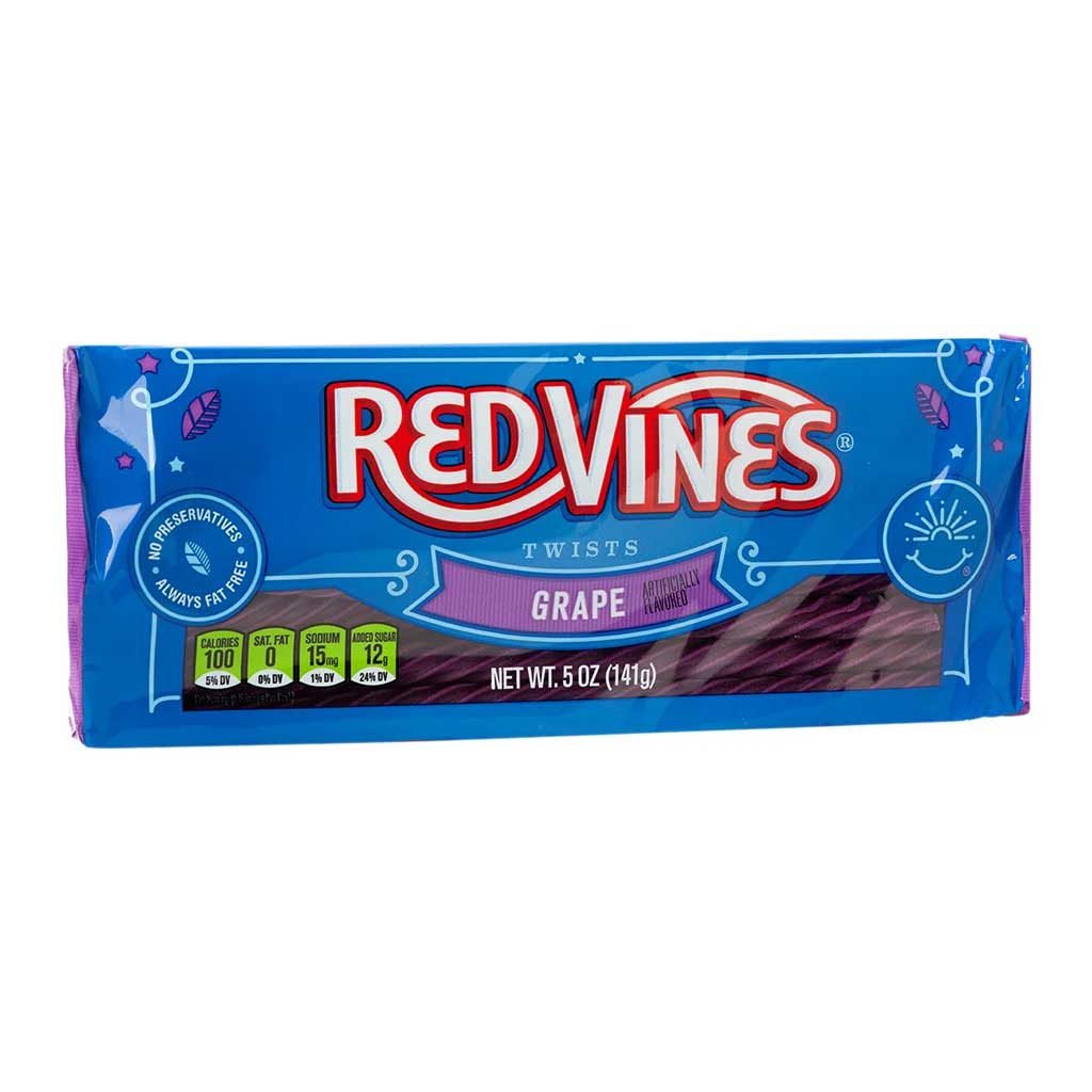 Red Vines Grape Confection - Nibblers Popcorn Company