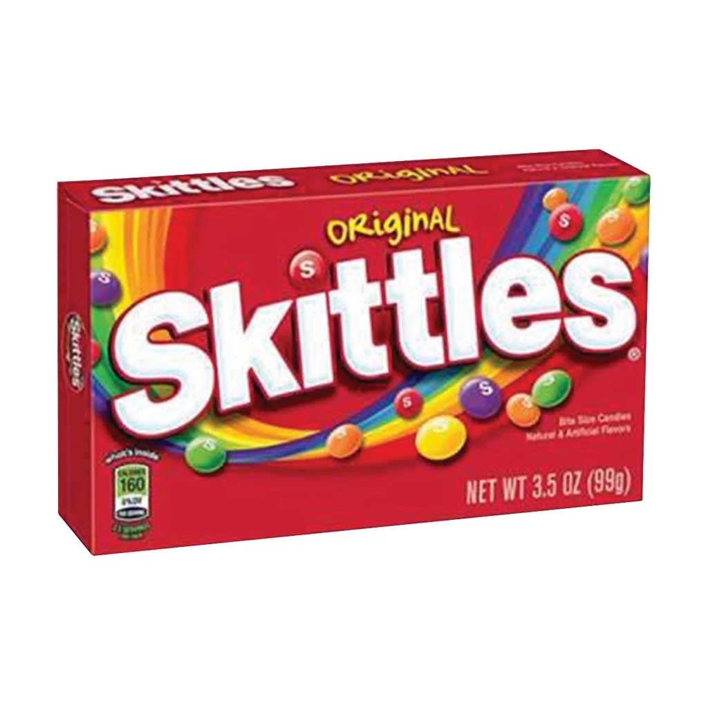 Skittles Theaterbox Confection - Nibblers Popcorn Company