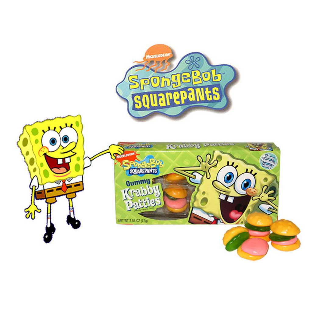 Spongebob Krabby Patties Theaterbox Confection - Nibblers Popcorn Company