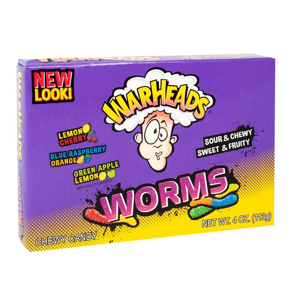 Warheads Lil' Worms Theaterbox