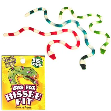 Hissee Fit Giant Gummy Snake