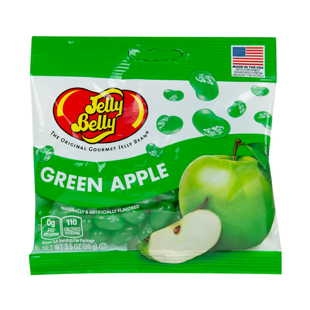 Jelly Belly Green Apple Confection - Nibblers Popcorn Company