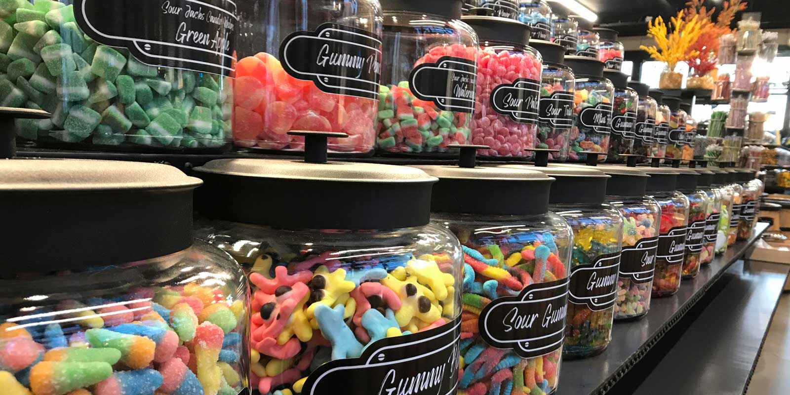 Pop in to see our large selection of bulk and nostalgic candies.