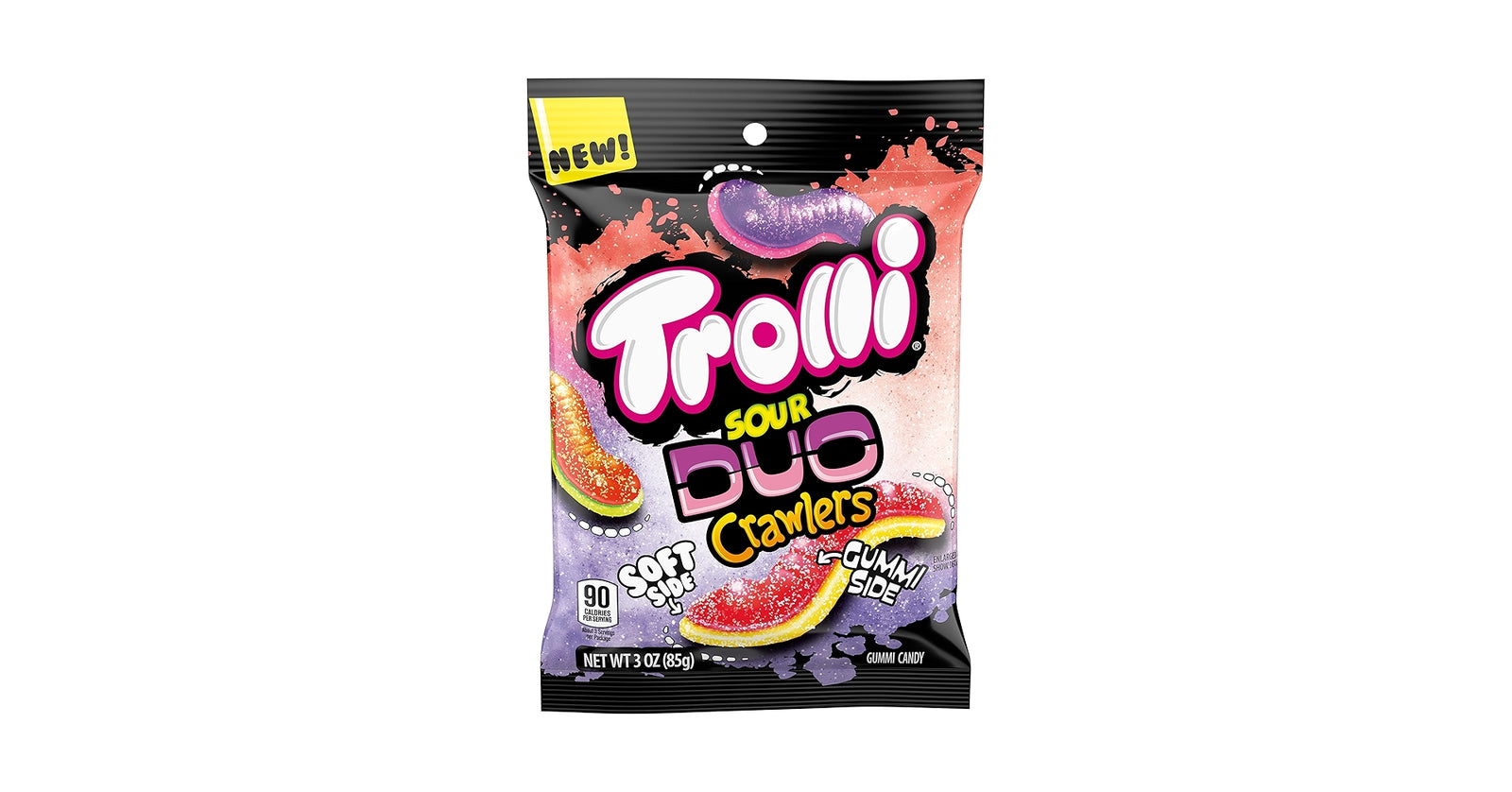 Trolli Sour Duo Crawlers Confection - Nibblers Popcorn Company