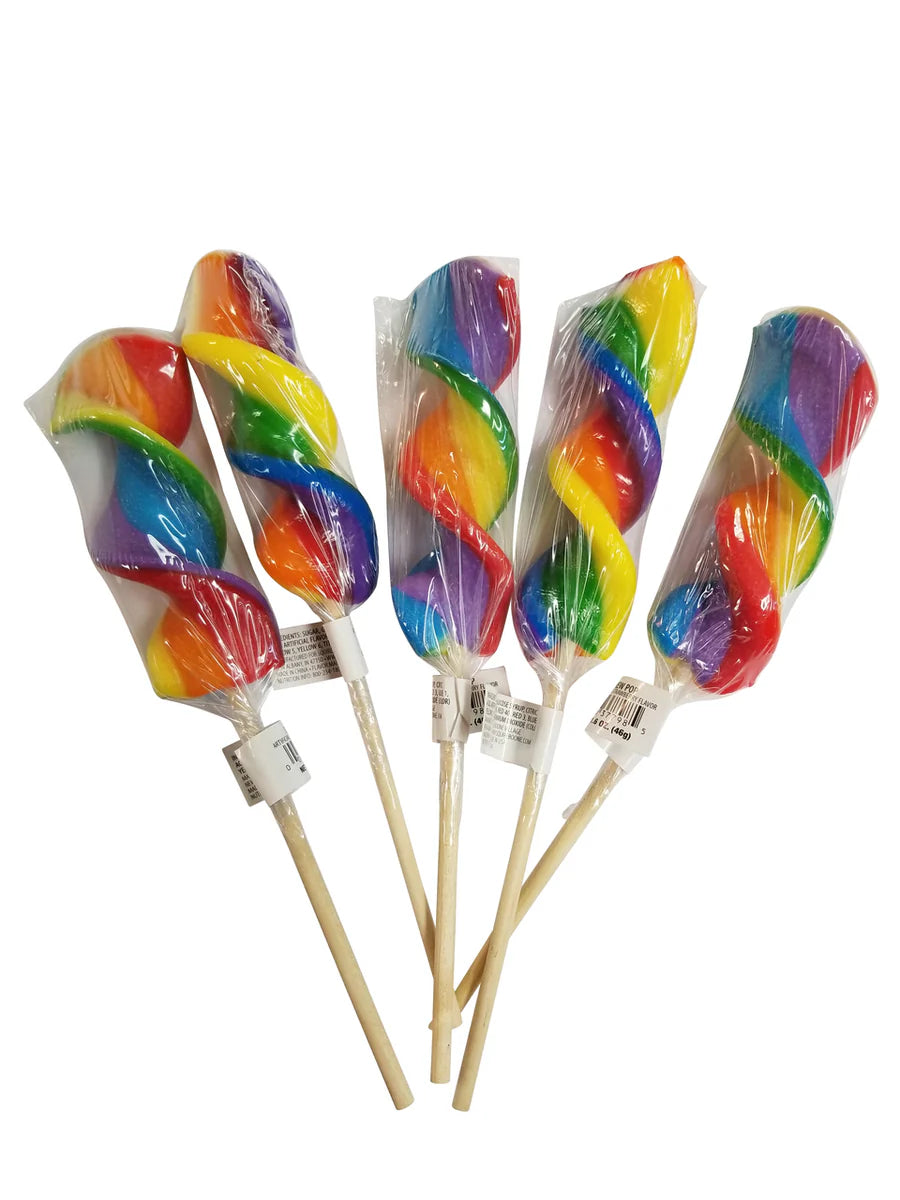 Teeny Corckscrew Lollipop Confection - Nibblers Popcorn Company