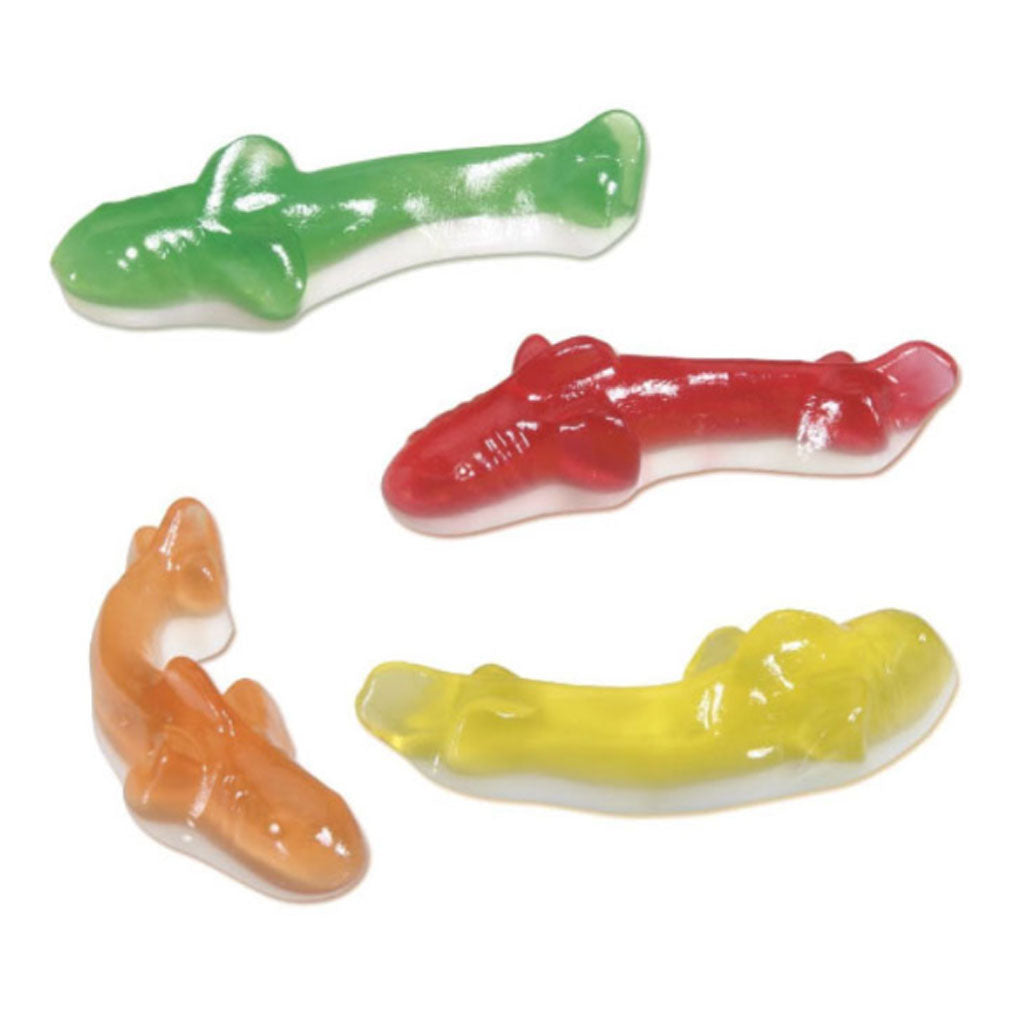 Gummy Sharks Confection - Nibblers Popcorn Company