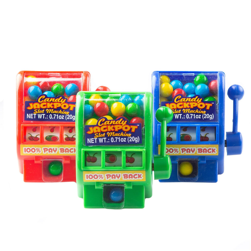 Candy Jackpot Slot Machine Confection - Nibblers Popcorn Company