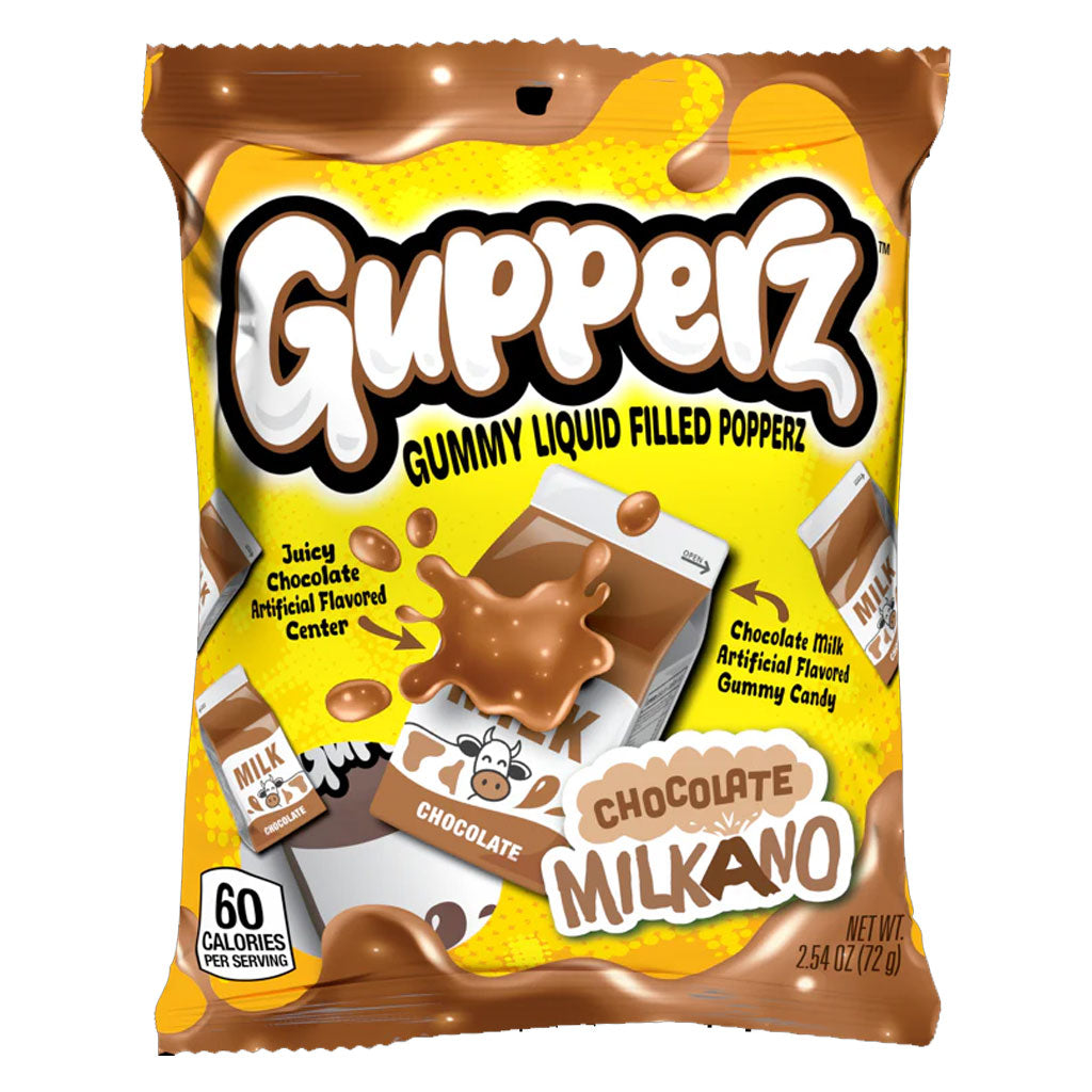 Gupperz - Chocolate Milkano Confection - Nibblers Popcorn Company