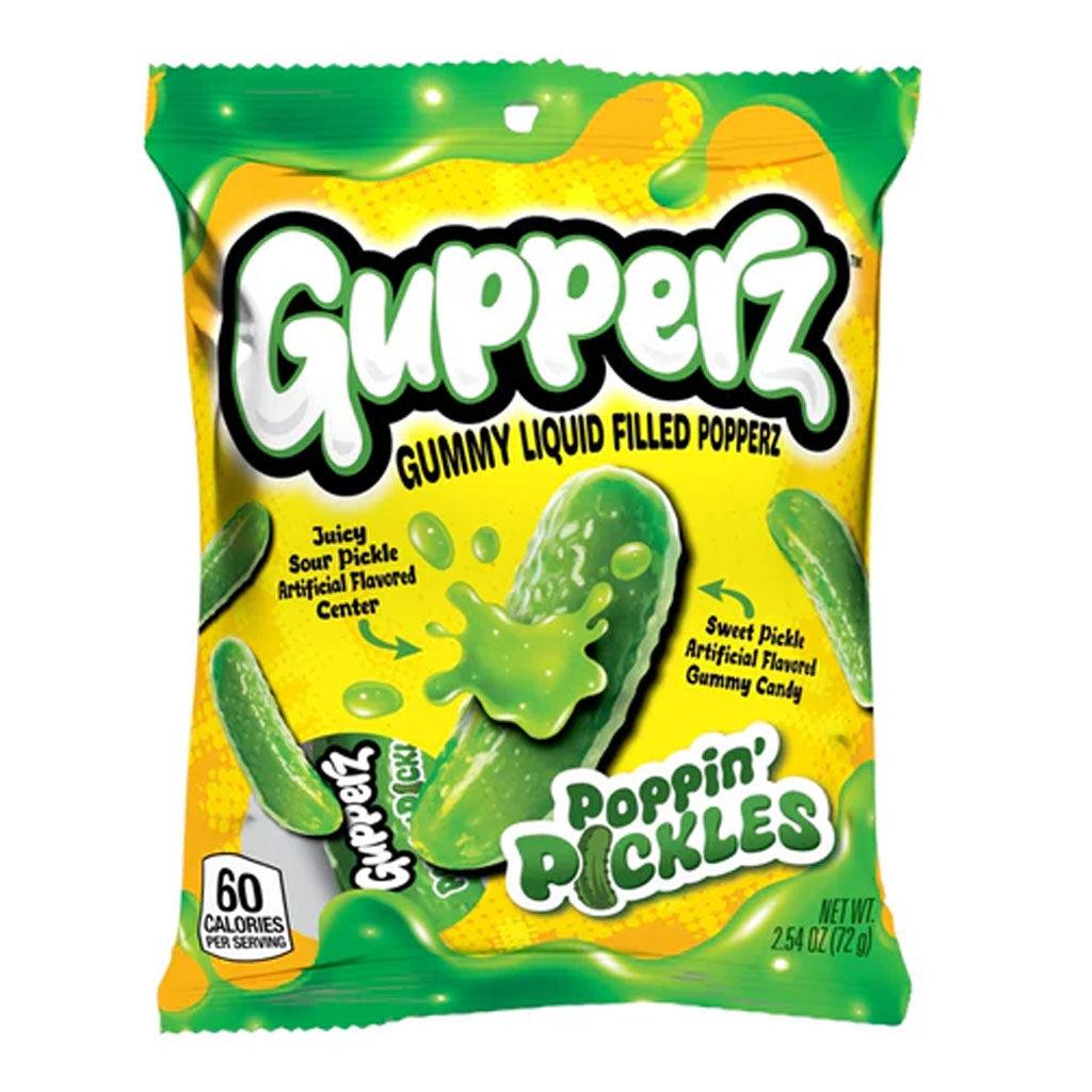 Gupperz - Sour Squirt Grenades Confection - Nibblers Popcorn Company