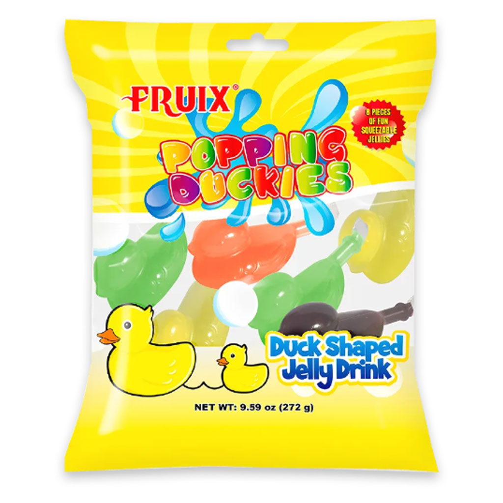 Popping Duckies Jellies Confection - Nibblers Popcorn Company
