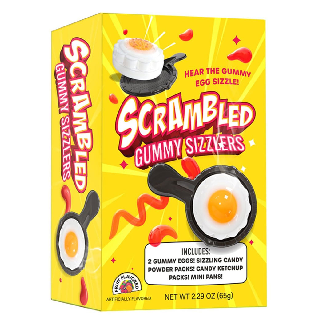 Scrambled Gummy Sizzlers Confection - Nibblers Popcorn Company