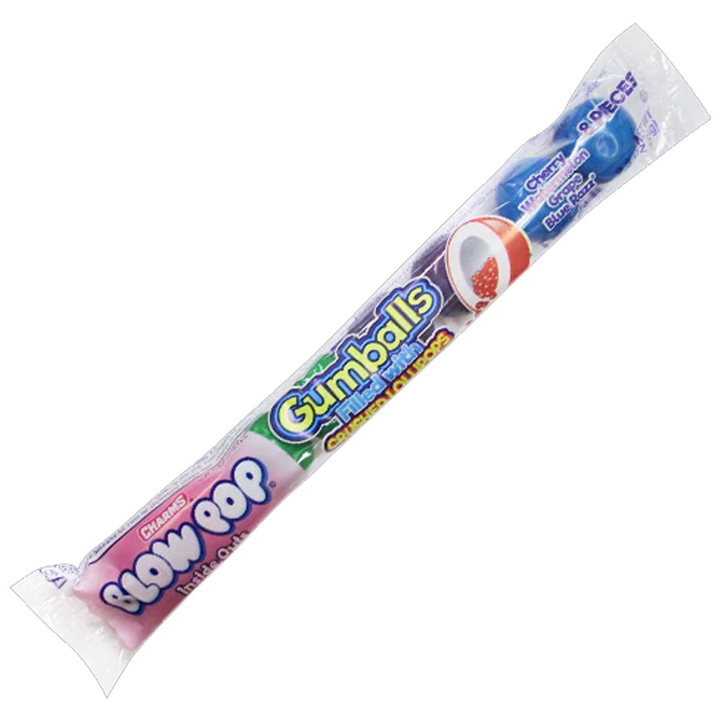 Blow Pop Inside-Out 8-Ball Tube Confection - Nibblers Popcorn Company