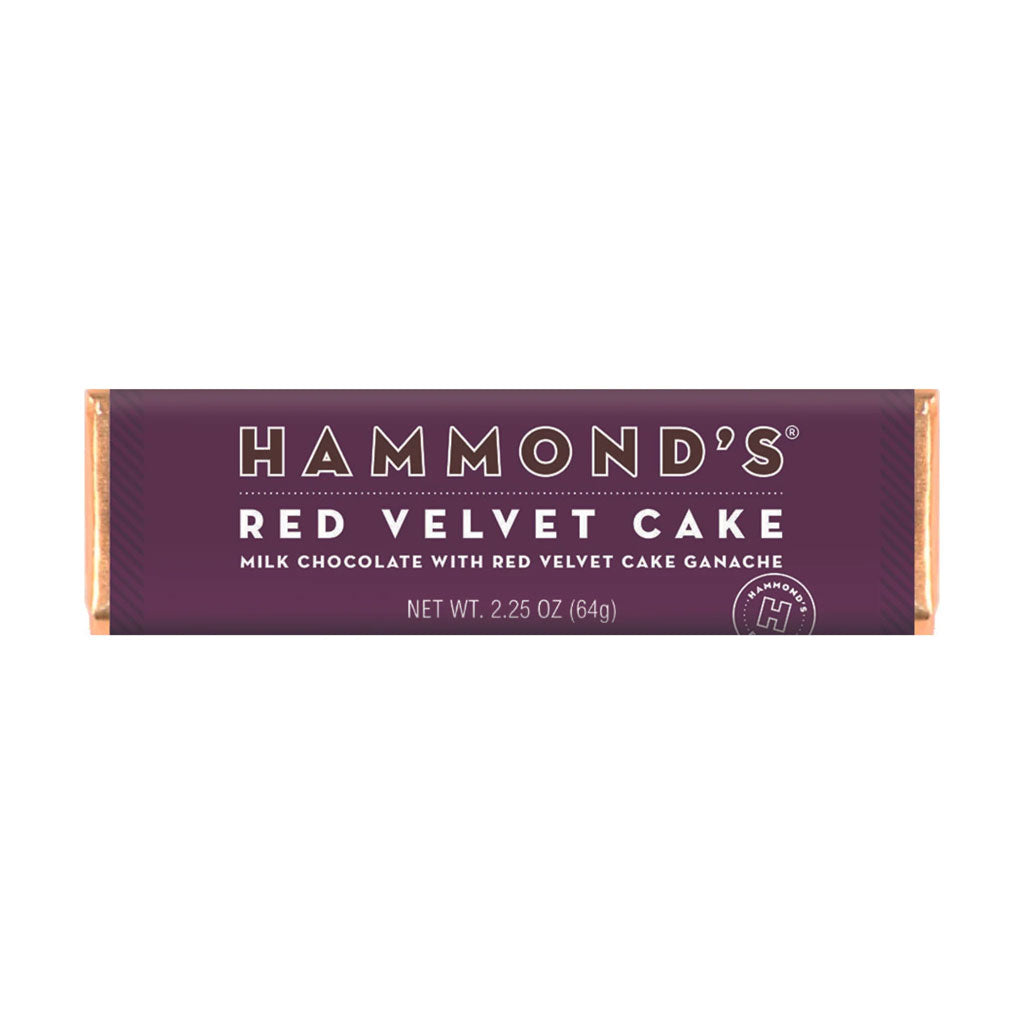 Hammonds Bar - Red Velvet Cake Confection - Nibblers Popcorn Company