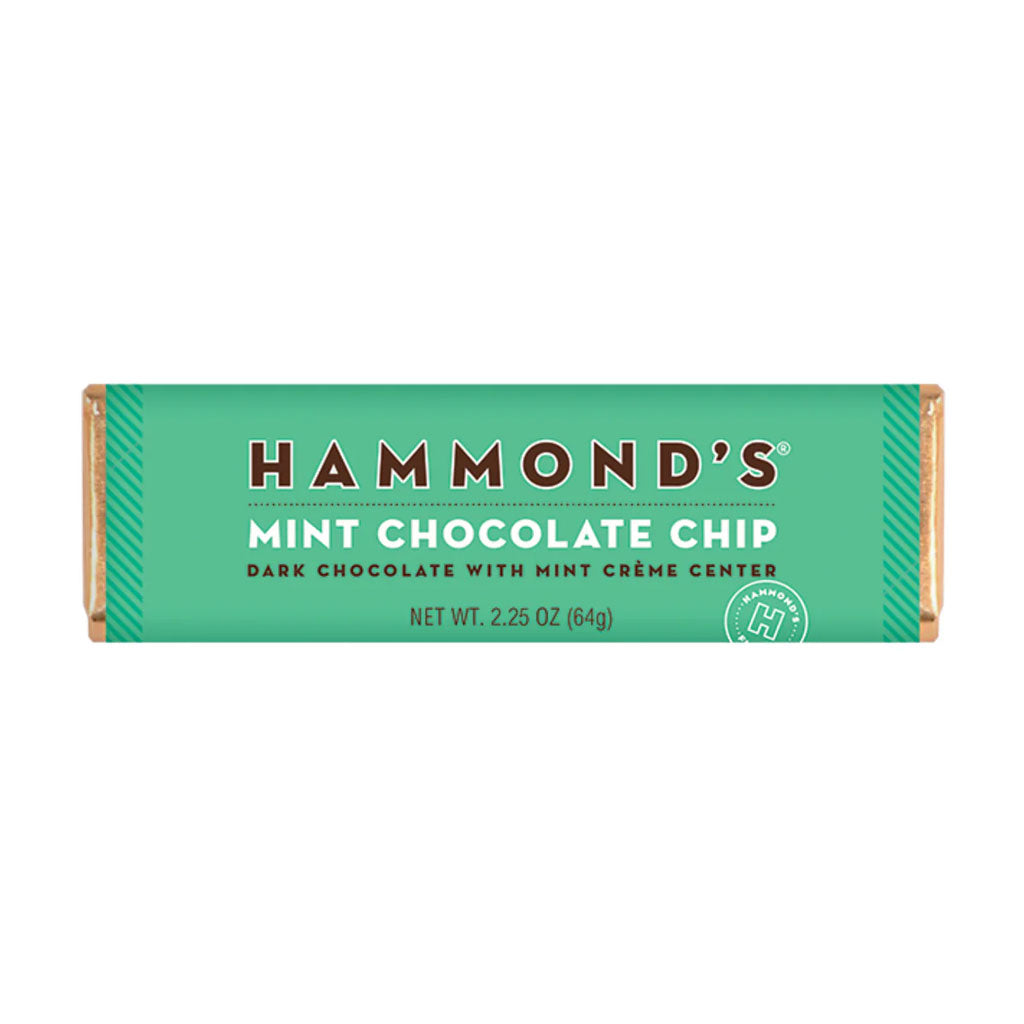 Hammonds Bar - Mint Chocolate Chip Confection - Nibblers Popcorn Company