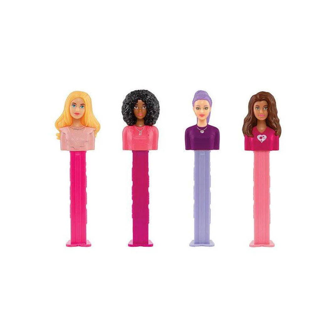 Pez Dispensers - Barbie Confection - Nibblers Popcorn Company